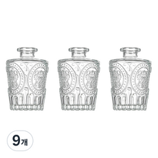 꼬까 디퓨저 유리병, 로마, 125ml, 9개