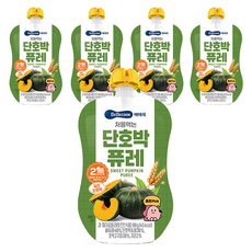베베쿡 처음먹는 퓨레, 단호박, 80g, 5개