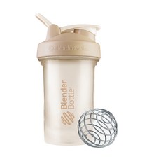 Blender Bottle Classic V2 經典第二代防漏搖搖杯 600ml, 奶茶色, 1個