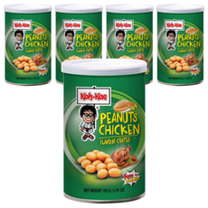 Koh-Kae 大哥 雞汁味花生豆, 105g, 5罐