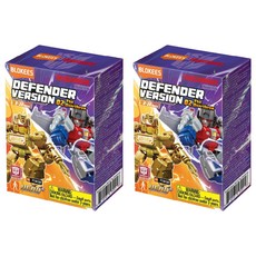 BLOKEES 布鲁可 台灣公司貨 正版 變形金剛 可動積木公仔星辰版第二彈 款式隨機, 2盒