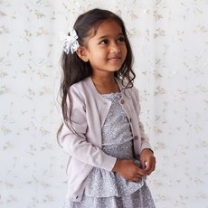 Jamie Kay 女童款Gabrielle開襟衫 紫羅蘭色調