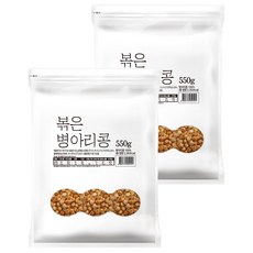 대구농산 볶은 병아리콩 봉, 550g, 2개