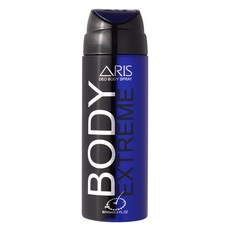아리스 데오 바디 스프레이 익스트림 남성 데오드란트, 1개, 200ml