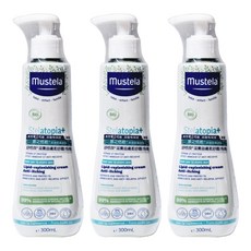 mustela 慕之恬廊 舒恬良滋養益膚柔舒霜 有機, 3瓶, 300ml