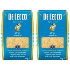 데체코 오르조 파스타, 2개, 500g
