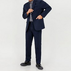 파이브라지 남성용 베이직 빅사이즈 정장 세트