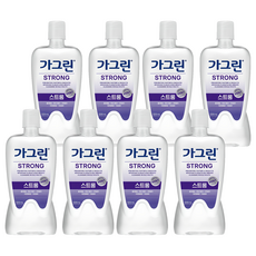 가그린 스트롱 구강청결제, 1.2L, 8개