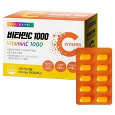 HOLIDAYS 維生素C1000活力錠 99g, 180顆, 1盒