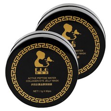 E.L.G 依洛嘉 多胜肽黃金膠原果凍眼膜 60片/罐, 2罐