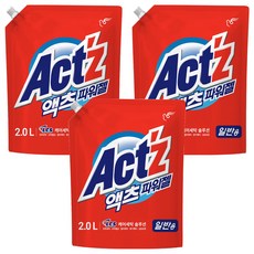 Act'z Power Gel洗衣精補充包, 2L, 3包