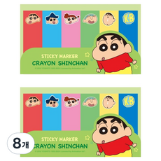 짱구 스티키 마커, 초록, 180매, 8개
