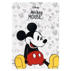 MICKEY MOUSE 米奇 古典米奇 強力L型夾, 白色, 6個