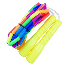 JFROPE 孩童彩色竹節跳繩, 03黃色