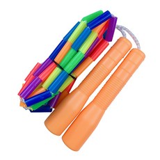 JFROPE 孩童彩色竹節跳繩, 02 橘色