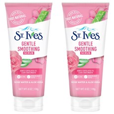 세인트이브스 스크럽 로즈 앤 알로에, 170g, 2개