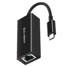 UGREEN 綠聯 Type-c網路卡 支援MAC/安卓/WIN10 線長 10cm, US236, 1個