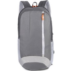 오손 輕量運動後背包, 灰色, 1個