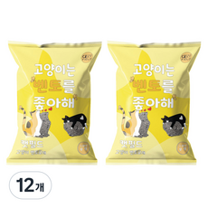 캣필드 응고형 고양이 벤토 모래, 7kg, 12개, 무향