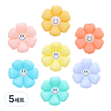 P&B UNITY 霧面馬卡龍微笑雛菊氣球組, 5套, 01