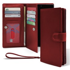 EXCCI Monello A 手機掛繩卡片收納錢包皮革日記本手機殼