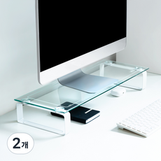 레토 모니터 받침대 LMS-G01, 혼합색상, 2개