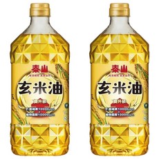 泰山 玄米油，高溫耐受，含植物固醇，富含糙米獨特元素γ-穀維素, 1.5L, 2瓶