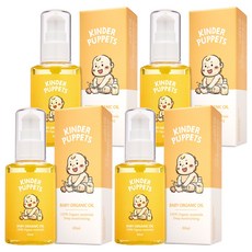 嬰兒護膚油, 60ml, 4個