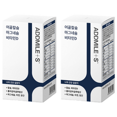 ADDMILE S 魚骨鈣鎂維生素D 60g, 60顆, 2個