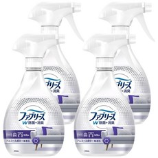 febreze 風倍清 織物除菌消臭噴霧 無香含酒精, 370ml, 4瓶