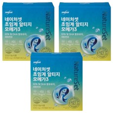 NatureSet NatureSet超臨界rTG Omega-3膠囊, 60顆, 3盒