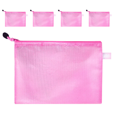 小麥購物 防水資料夾B4 Y309 顏色隨機, 5個, 1入