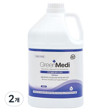 그린메디 반려동물 벳케어 대용량 탈취 소독제 무향, 2개, 4L