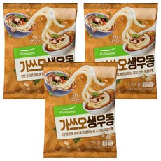 풀무원 가쓰오 생 우동 1인분, 192g, 3개