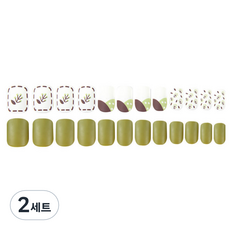JOYME Daysoy Pop Pop 亮點美甲貼紙 24p 套組, N47, 2套