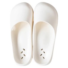 Care Mule 浴室 園藝 陽台 防滑工作鞋, 白色, 1雙