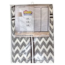 巧易收 樂活多彩衣櫥套, 透氣 防塵 美觀 適用90x45x180cm衣架, 約90x45x180cm±2cm, 1個, 1入