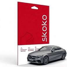 Skoko 賓士 The All New CLE C236 / A236 儀錶板總成疏油液晶保護膜套組, 單一商品