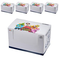 comet 幫幫龍出動圖案 兒童口罩 單片包裝, 白色款, 50片, 5盒