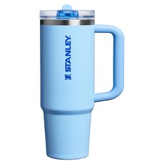 STANLEY 防漏吸管隨手杯, 湖泊藍, 1個, 880ml