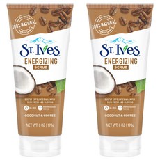 세인트이브스 스크럽 코코넛 앤 커피, 2개, 170g