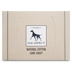 LILA LOVES IT 天然棉寵物清潔化妝棉 100片, 1盒