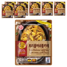 오뚜기 오즈키친 트리플머쉬룸카레, 250g, 8개