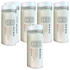 소금이오는소리 3년묵은 씻어나온 천일염, 6개, 200g