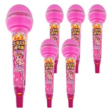 Chiao-E 巧益 大麥克風棒棒糖 顏色隨機, 156g, 6個