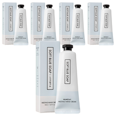멈칫 멜팅 핸드크림 소프트블루 솝, 50ml, 5개