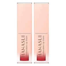 HANASUI 持久唇彩, 02 peachy, 3.5g, 2支
