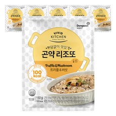비비드키친 곤약리조또 트러플 + 버섯, 150g, 6개