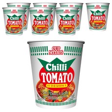 컵누들 칠리 토마토 70g, 8개