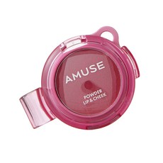 AMUSE 파우더 립 앤 치크 4g, 08 걸프렌드, 1개